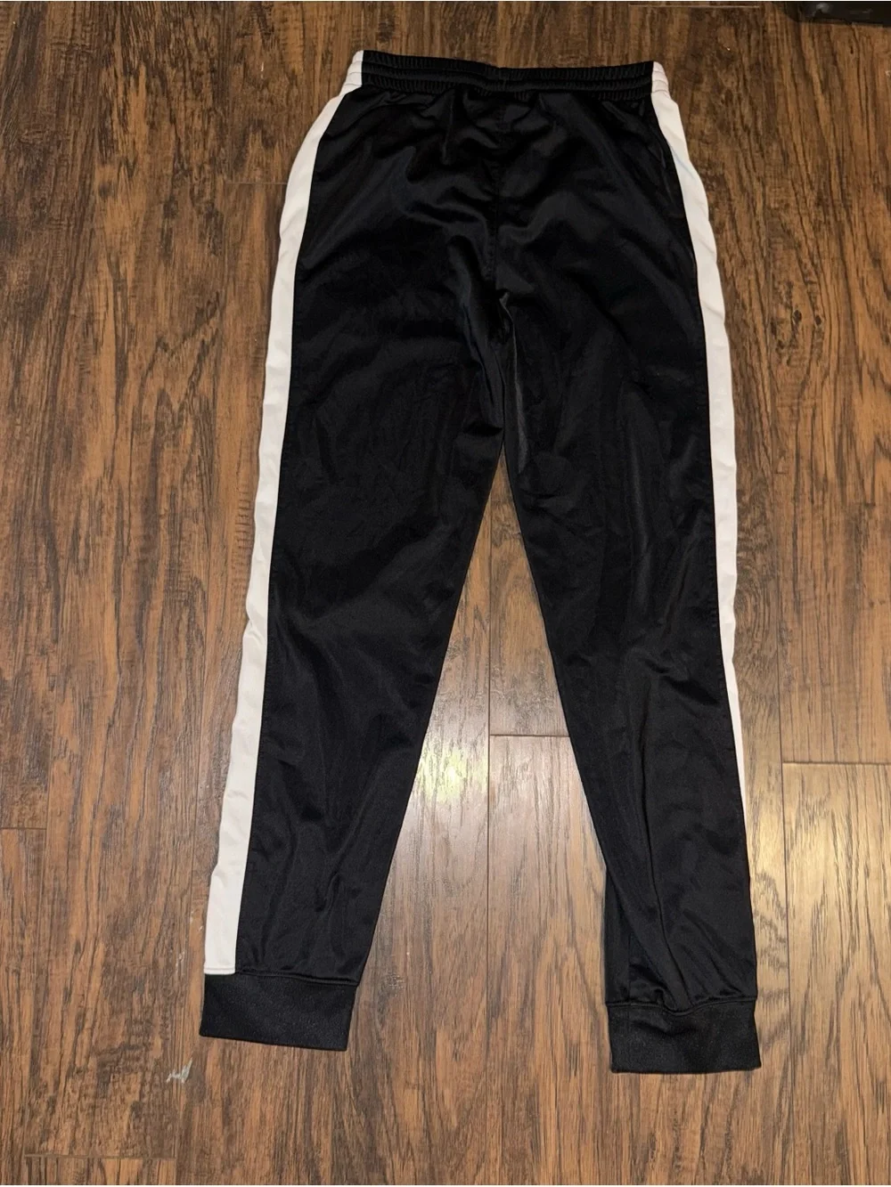 Jordan Black Joggers with White Side Stripe